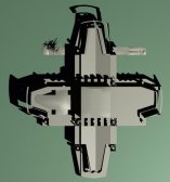 Generative design of a museum, top view