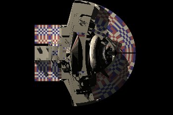 Generative Design of a Bus Station, top view