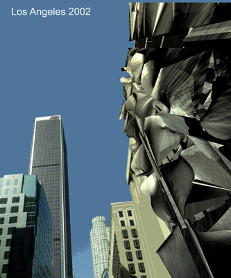 Generative design in Los Angeles, a tall building in the downtown 1